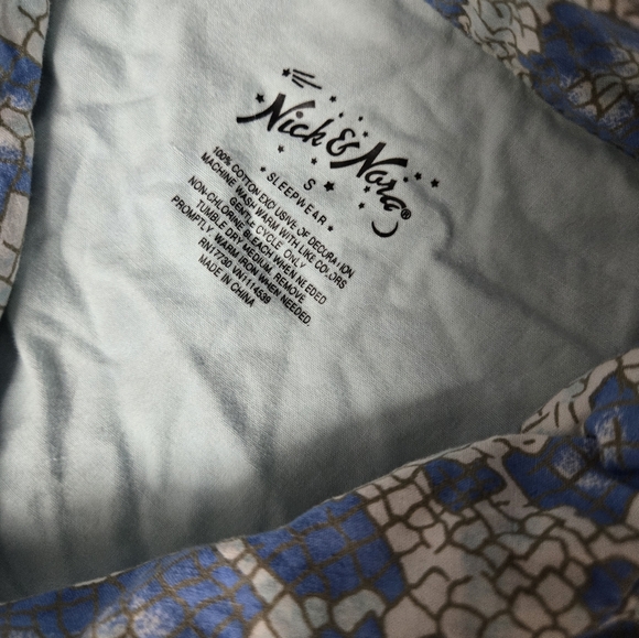 Two Pairs Of Y2K Era Nick & Nora Pajamas- (Bees And Snakeskin 100% Cotton) - Picture 7 of 10